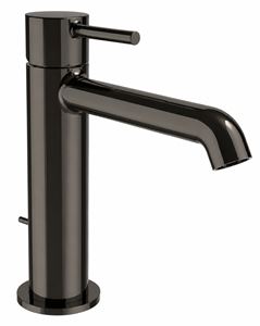 CONCEPT 300 ROUND umývadlová stojanková batéria, s odtokovou súpravou, imperial black
