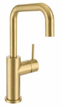 CONCEPT 300 ROUND umývadlová stojanková batéria, PVD, brushed gold brass