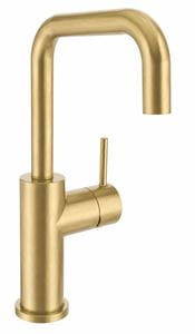 CONCEPT 300 ROUND umývadlová stojanková batéria, PVD, brushed gold brass