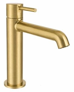 CONCEPT 300 ROUND umývadlová stojanková batéria, PVD, brushed gold brass
