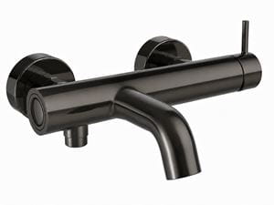 CONCEPT 300 ROUND vaňová nástenná batéria, s prepínačom, imperial black
