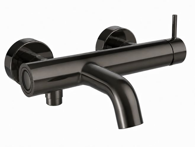 CONCEPT 300 ROUND vaňová nástenná batéria, s prepínačom, imperial black CRIPH18776CON Obrázek - Hlavní obrázek
