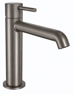 CONCEPT 300 ROUND umývadlová stojanková batéria, brushed metallic