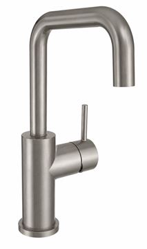 CONCEPT 300 ROUND umývadlová stojanková batéria, s odtokovou súpravou, brushed metallic 