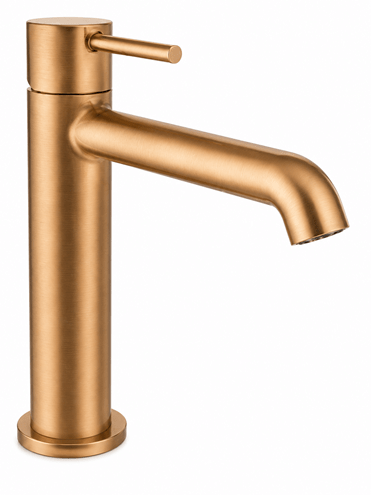 CONCEPT 300 ROUND umývadlová stojanková batéria, PVD, brushed rose gold CRIPH96434PCON Obrázek - Hlavní obrázek