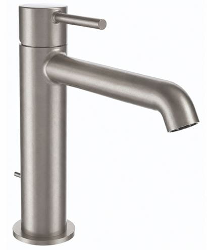CONCEPT 300 ROUND umývadlová stojanková batéria, s odtokovou súpravou, brushed metallic  CRIPH26377CON Obrázek - Hlavní obrázek
