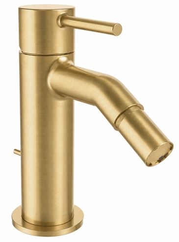 CONCEPT 300 ROUND umývadlová stojanková batéria, s odtokovou súpravou, PVD, brushed gold brass  CRIPH32196PCON Obrázek - Hlavní obrázek