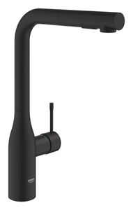 GROHE ESSENCE NEW drezová batéria, s vyťahovacou sprškou, phantom black