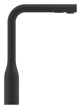 GROHE ESSENCE NEW drezová batéria, s vyťahovacou sprškou, phantom black 30504KF0 Obrázek - fotka