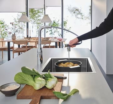 GROHE ESSENCE SMARTCONTROL drezová batéria, s vyťahovacou sprškou, chróm 31892000 Obrázek - fotka