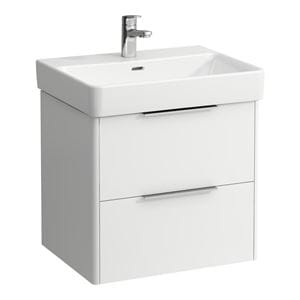 LAUFEN BASE skrinka pod umývadlo 57x43,8x51,5 cm, 2 zásuvky, matná biela