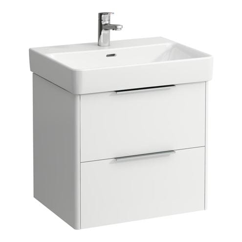 LAUFEN BASE skrinka pod umývadlo 57x43,8x51,5 cm, 2 zásuvky, matná biela H4022321102601 Obrázek - Hlavní obrázek