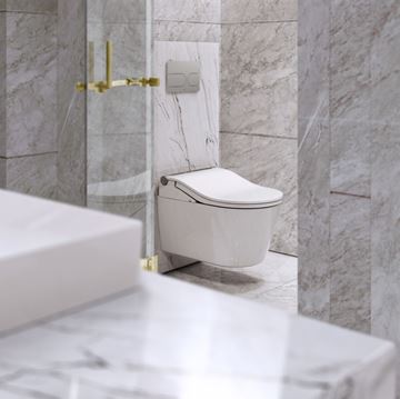 CONCEPT 300 WASHLET závesné WC s bidetovým sedátkom, Rimless, okrúhle 542ERY-CON-WCR+801EG Obrázek - fotka