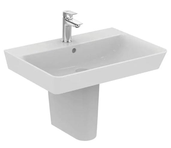 CONCEPT CUBE 2.0 umývadlo 65 cm, s otvorom pre batériu a prepadom E074101 Obrázek - fotka