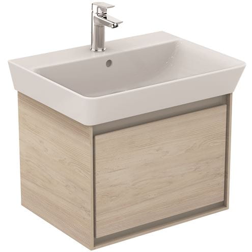 CONCEPT CUBE 2.0 umývadlo 60 cm, s otvorom pre batériu a prepadom E076601 Obrázek - fotka