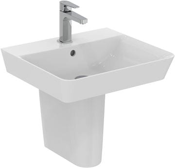 CONCEPT CUBE 2.0 umývadlo 50 cm, s otvorom pre batériu a prepadom E076801 (E030101) Obrázek - fotka