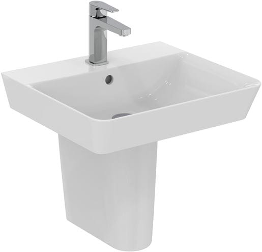 CONCEPT CUBE 2.0 umývadlo 50 cm, s otvorom pre batériu a prepadom E076801 (E030101) Obrázek - fotka