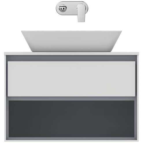 CONCEPT CUBE 2.0 umývadlová misa 60 cm, bez otvoru pre batériu, bez prepadu E078701 (E034801) Obrázek - fotka