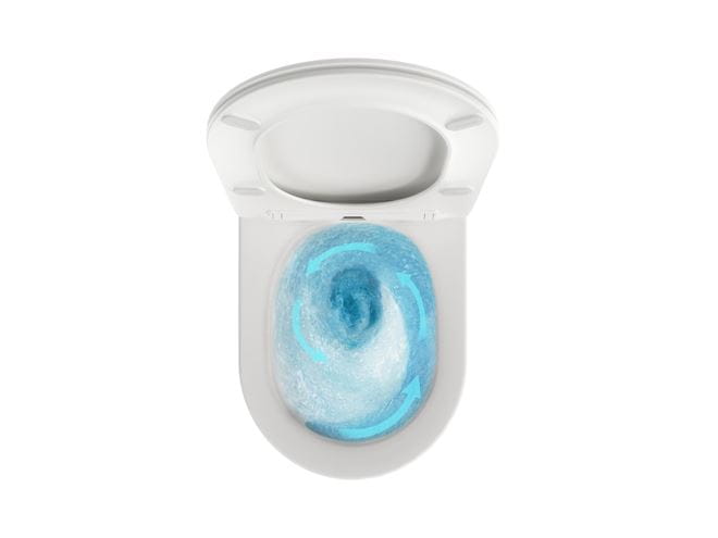 RAVAK CHROME závesné WC, so SoftClose sedátkom, AquaSpin splachovanie X03121 Obrázek - fotka