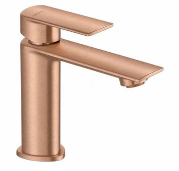 CRISTINA PROFILO umývadlová stojanková batéria, s odtokovou súpravou, brushed rose gold