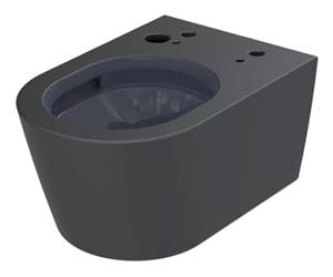 CONCEPT 300 závesné WC pre bidetové sedadlo TOTO WASHLET RW, Tornado Flush splachovanie, matná čierna