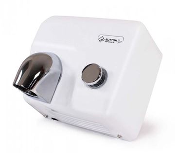 JET DRYER BUTTON teplovzdušný sušič rúk, manuálna, biela