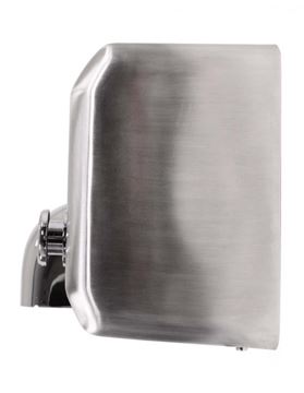 JET DRYER BUTTON teplovzdušný sušič rúk, manuálna, kartáčovaná nerez oceľ 8596220009272 Obrázek - fotka