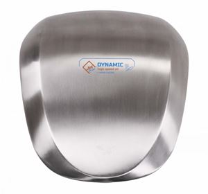 JET DRYER DYNAMIC teplovzdušný sušič rúk, automatický, kefovaná nerez oceľ