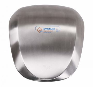 JET DRYER DYNAMIC teplovzdušný sušič rúk, automatický, kefovaná nerez oceľ