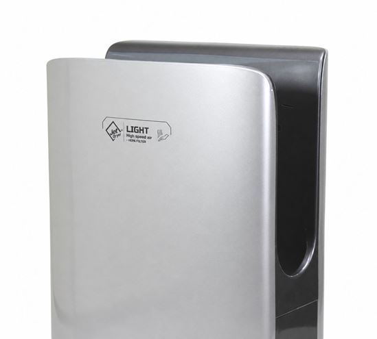 JET DRYER LIGHT tryskový sušič rúk, automatický, strieborná/antracitová 8596220013316 Obrázek - fotka