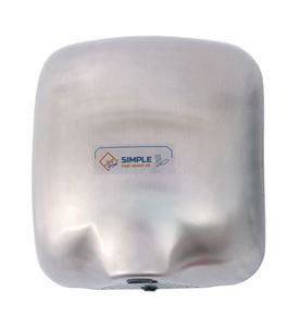 JET DRYER SIMPLE teplovzdušný sušič rúk, automatický, kartáčovaná nerez oceľ