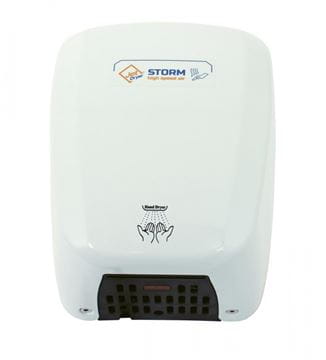 JET DRYER STORM teplovzdušný sušič rúk, automatický, biela