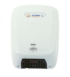 JET DRYER STORM teplovzdušný sušič rúk, automatický, biela