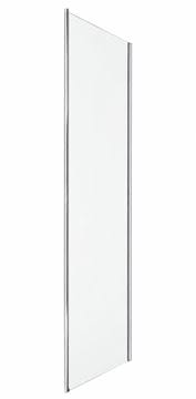 RONAL AMALIA D35F1 bočná stena 90x200 cm, aluchróm/číre sklo