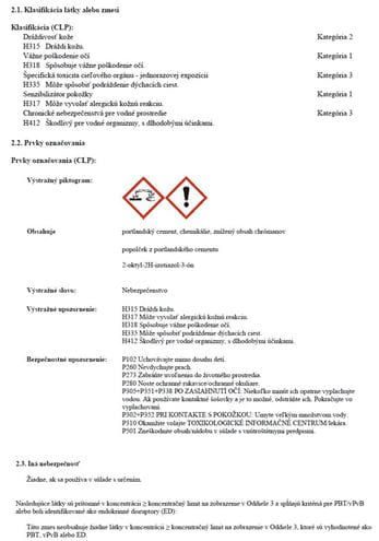 CERESIT CE 40 AQUASTATIC flexibilná škárovacia hmota pre škáry 1-8 mm, 2 kg, carrara 3031680 Obrázek - fotka