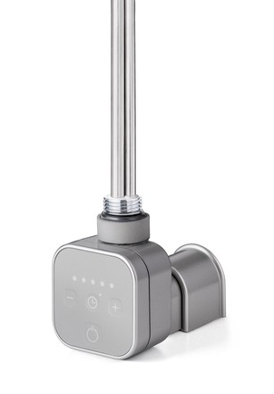 P.M.H. HT1 vykurovacia tyč 600W, elektrická, priame napojenie kábla, s termostatom, metalická strieborná PMH-HT1-MS-600W Obrázek - Hlavní obrázek