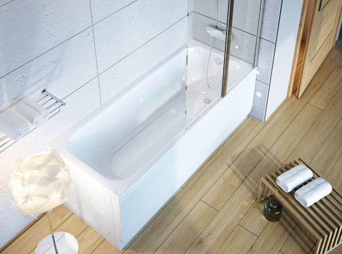 RAVAK CHROME vaňa 180x80 cm, bez nožičiek, akrylát CE21000000 Obrázek - fotka