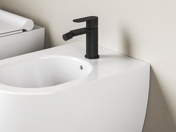 RAVAK CHROME CR II 056.20BL bidetová stojanková batéria, čierna X070465 Obrázek - fotka