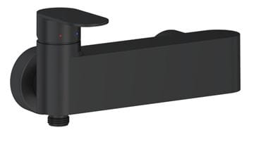 RAVAK CHROME II CR II 032.20BL sprchová nástenná batéria, čierna