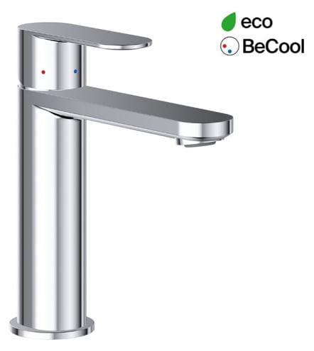 RAVAK CHROME II CR II 014.01CR umývadlová stojanková batéria, BeCool, lesklý chróm X070448 Obrázek - fotka