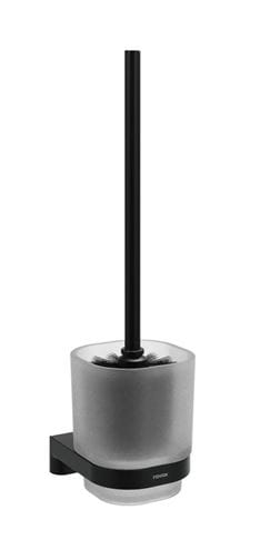 RAVAK CHROME II CR II 410.20BLM WC kefa, nástenná, sklo, matná čierna X07P1384 Obrázek - Hlavní obrázek
