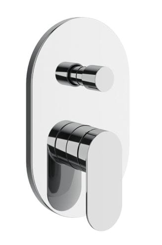 RAVAK CHROME II CR II 065.00CR.O2.RB07 vaňová podomietková batéria, s prepínačom, lesklý chróm X070454 Obrázek - Hlavní obrázek