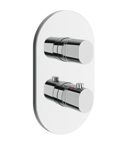 RAVAK CHROME II CR II 067.00CR.O3.RB071 podomietková termostatická batéria, pre 3 spotrebiče, lesklý chróm X070457 Obrázek - Hlavní obrázek