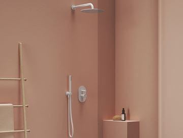 RAVAK 702.11WV sprchové rameno 351 mm, nástenné, matná biela X07P688 Obrázek - fotka