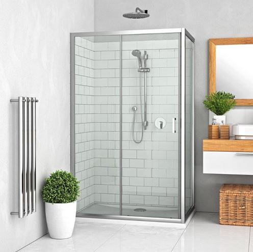 ROTH LEGA LINE LLD2/1500 sprchové dvere 150x190 cm, posuvné, brillant/sklo transparent 556-1500000-00-02 Obrázek - fotka