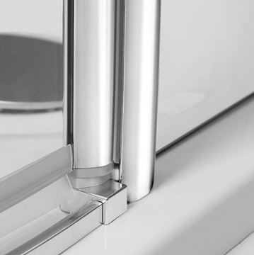 ROTH LEGA LINE LLD2/1500 sprchové dvere 150x190 cm, posuvné, brillant/sklo transparent 556-1500000-00-02 Obrázek - fotka