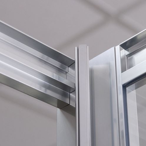ROTH LEGA LINE LLD2/1500 sprchové dvere 150x190 cm, posuvné, brillant/sklo transparent 556-1500000-00-02 Obrázek - fotka