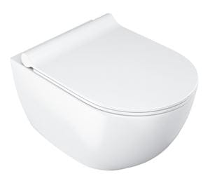 RAVAK UNI CHROME závesné WC, so SoftClose sedátkom, RimOff splachovanie