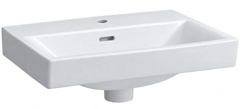 LAUFEN PRE N umývadlo 50 cm, s otvorom pre batériu a prepadom H8109540001041 Obrázek - Hlavní obrázek