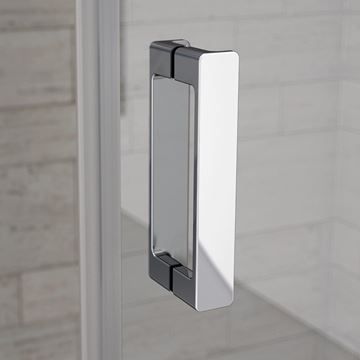 ROTH LIMAYA LINE LYP2/1000 sprchové dvere 100x195 cm, lietacie, brillant/sklo transparent